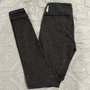 Zella Heathered Charcoal Gray Leggings